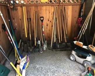 Back Yard: Yard Tools