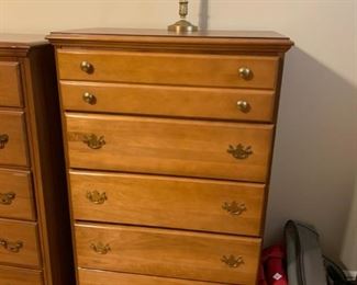 #23		5 Drawer Chest of drawers 30x17.5x48	 $75.00 
