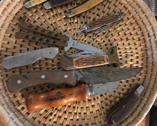 Nice selection of knives and more