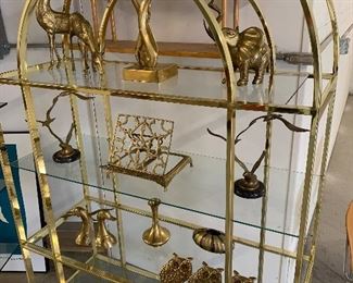 Mid-Century Brass Decor