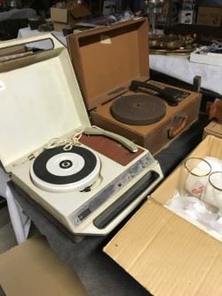 Vintage record players