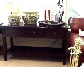 One of two tables that are offered for sale