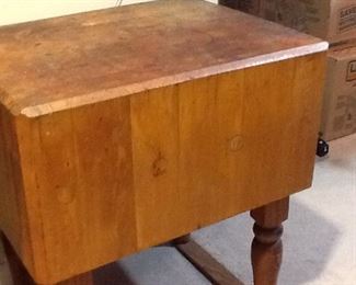 Fabulous butcher block from Odell's Cafe in Experiment,