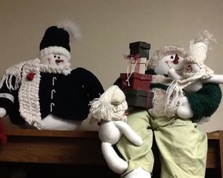 You can tell that the owner was really into Christmas!