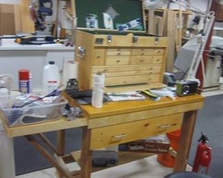 UNBELIEVABLE SPOTLESS WOODWORKING SHOP MAN CAVE