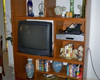 Wood Media Cabinet
