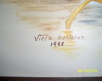 Artist Signature with Date