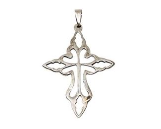 5. Womens Sterling Silver CELTIC Cross Pendant