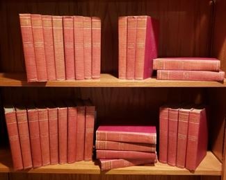 Works of Charles Dickens Thirty Volumes, ca Early Nineteen Hundreds