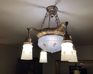 Antique light fixtures