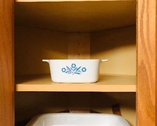 Corning ware casserole’s