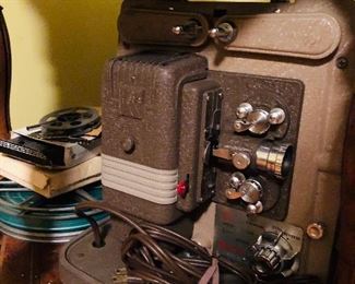 Vintage movie projector