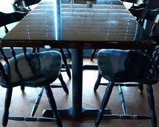 Dining Table - Double Base