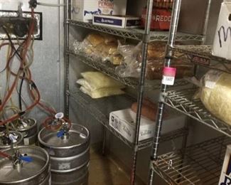 3 Metro Racks and 1 Dunnage Rack