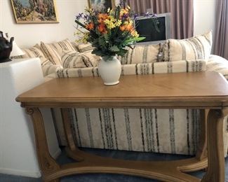 2 sofa tables.