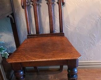 Wonderful vintage cathedral style chair