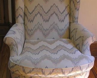 Pair of these Wingback Armchairs