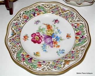 Schumann Germany Reticulated Plate