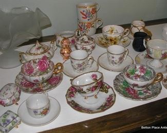 Cups and Saucers/ Demitasses