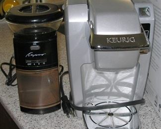 Keurig and Coffee Grinder
