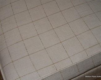 Fabric on Chaise Lounge