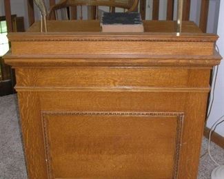  Replica Oak Desk from Florida State Legislature