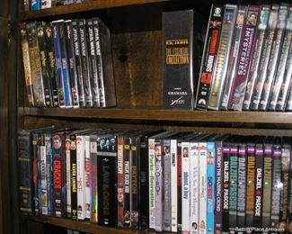 Lots of DVDs all genre
