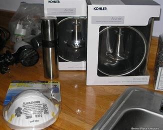 Kohler Nickel Plate Toilet Roll Holders new in box