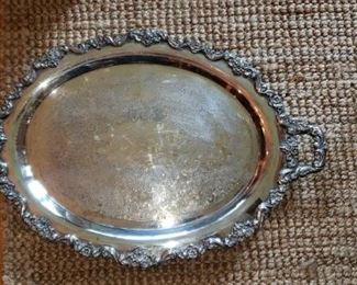 Large Silverplate tray