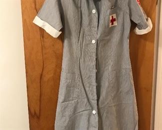 Vintage Red Cross uniform 