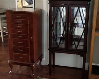 Jewelry Hutch and Display Case