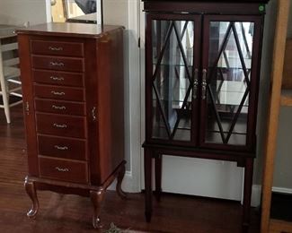 Jewelry Hutch and Display Case