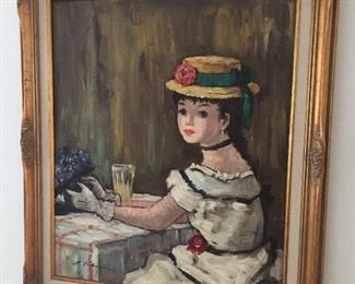 Original Maurice Valmain painting