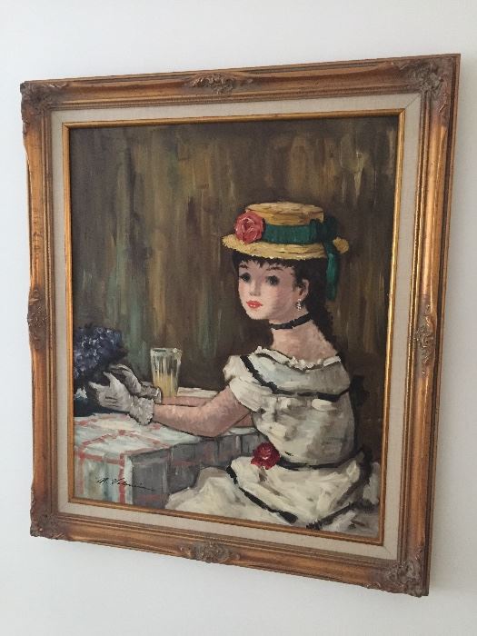 Original Maurice Valmain painting