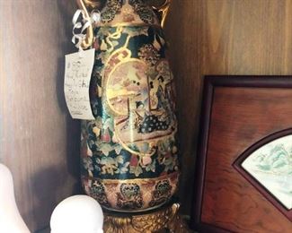 Asian pottery and items
