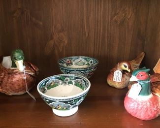 Very nice name brand lidded pots and tureens 