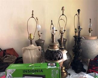 Vintage lamp assortment