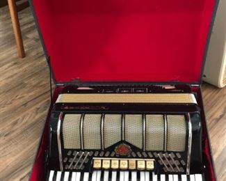 Vintage accordion.   