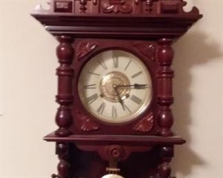 Ornate wall clock