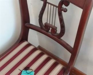 Tell City Lyre / Harp Chairs....6 available.