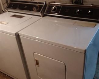 Maytag washer and dryer