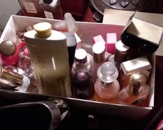 Lots of perfume!