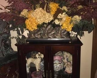 SMALL FLOOR CURIO CABINET  $100