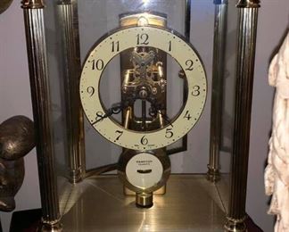 VINTAGE BRASS HAMILTON CLOCK $45