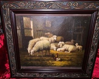 $200 OIL PAINTING SIGNED