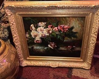 FLORAL OIL PAINTING  $70