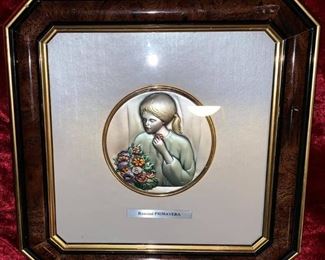 VINTAGE STERLING SILVER ITALIAN PICTURE  $45