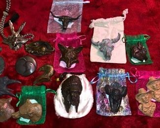 20+ PRIX DE WEST ARTIST SIGNED BRONZE BOLOS