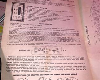 VINTAGE RARE GARRARD RECORD 8 TRACK TAPE PLAYER. GREAT SHAPE AND WORKS. PHOTO MAKES IT LOOKS ROUGH BUT IT IS BEAUTIFUL.  $100