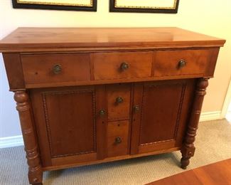 Vintage buffet with lots of storage space.  In great condition.